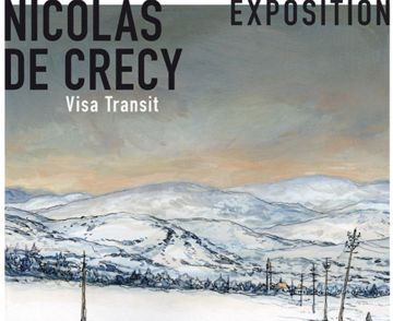 Exposition Nicolas de Crécy, Gallimard BD